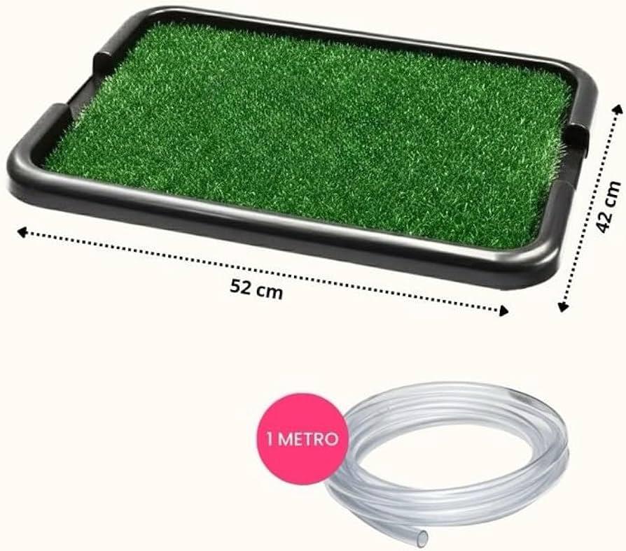 Sanitário Canino com Grama Sintética e Sistema de Dreno - Reutilizável - Imagem 4