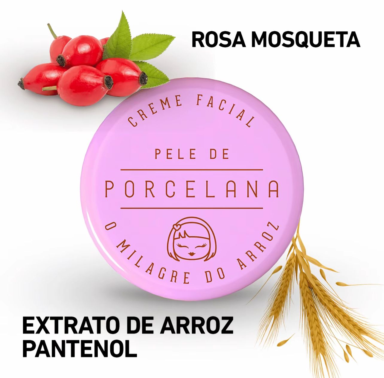 Kit Renovadores Faciais Kokeshi Pele Porcelana Olhos Gueixa - Imagem 8